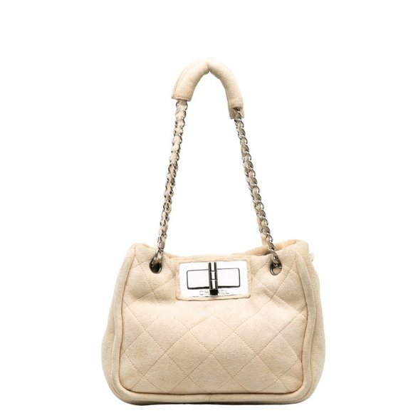 CHANEL Beige Shoulder Bag - Picture 1 of 12